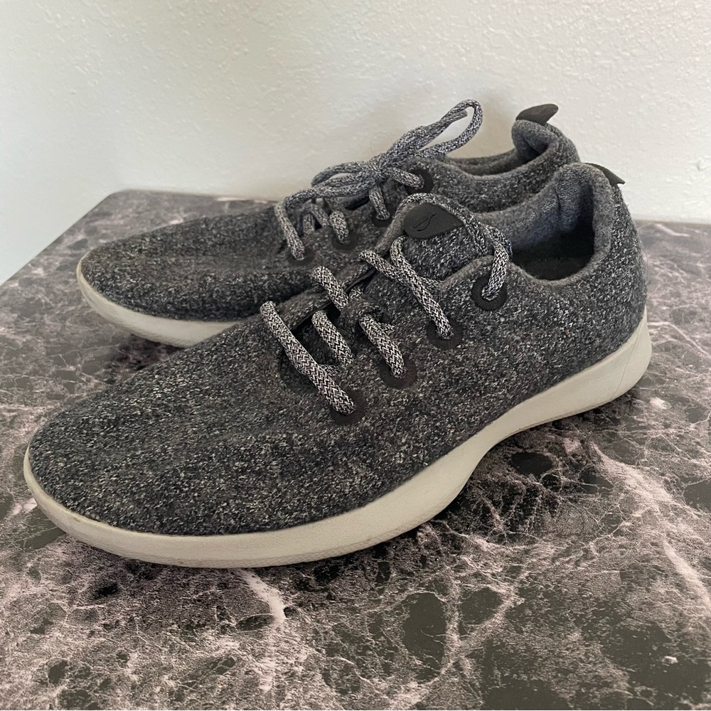 Allbirds The Wool Runners Shoes Men’s Size 9 Gray Lightweight Comfy Sneakers